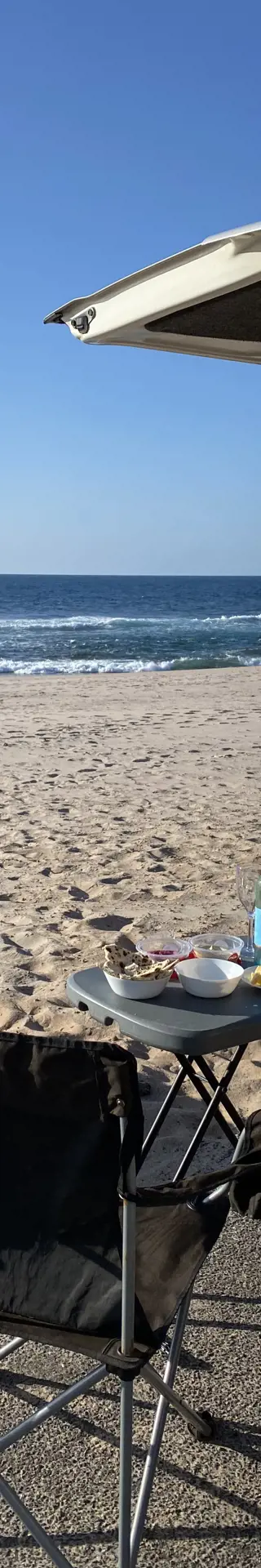 Apéro direkt am Strand